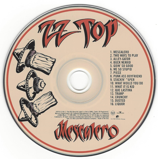 ZZ Top  Mescalero : CD US